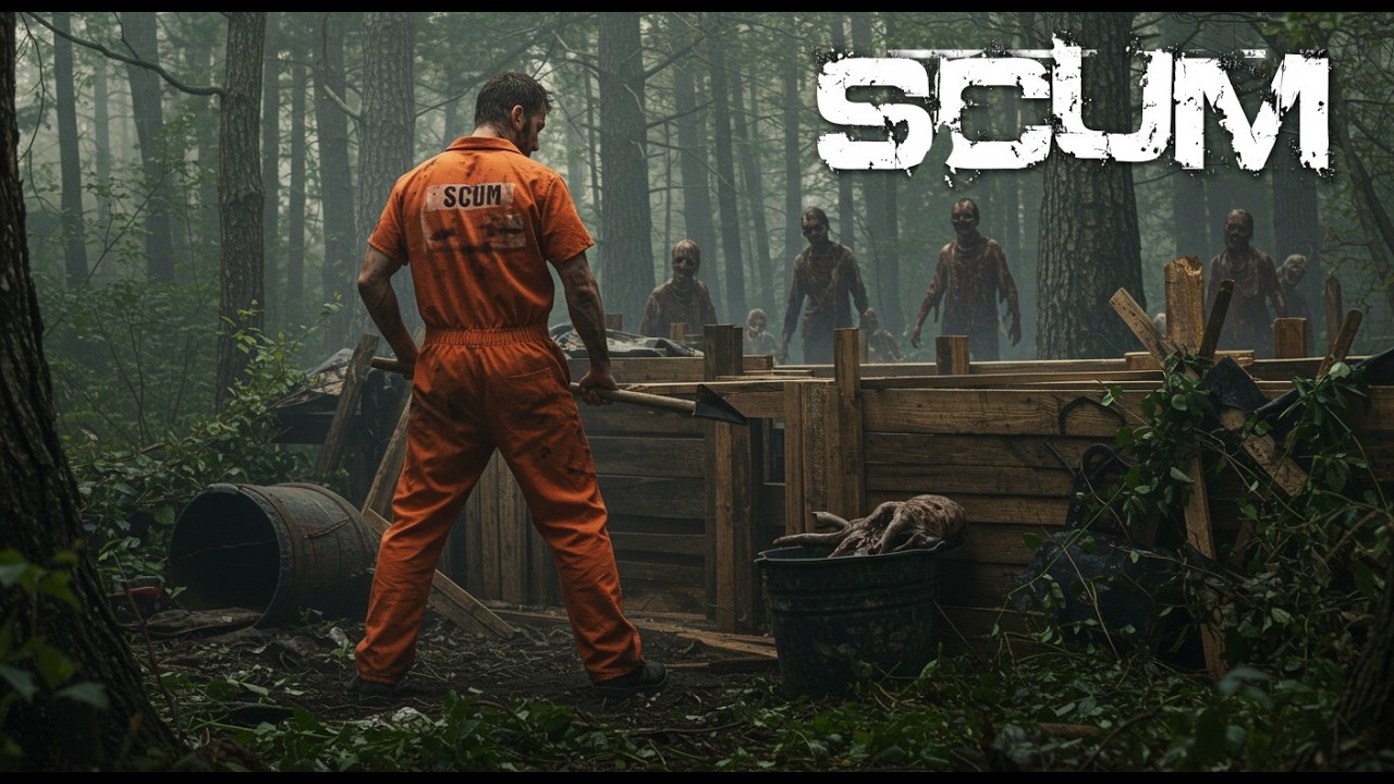 SCUM THE BEST GAME SUVIRVOR!