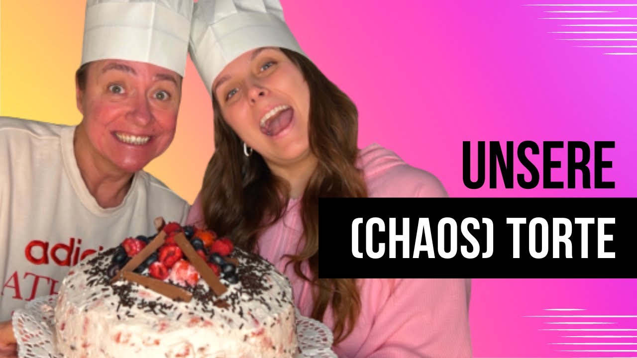 Wir haben noch nie zuvor gebacken! 😳Unsere erste Torte 🎂