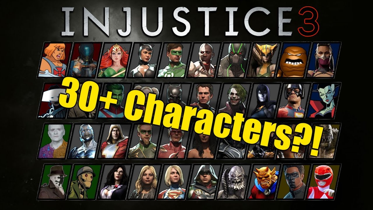 INJUSTICE 3: ROSTER, STORY, AND RUMOR SPECULATION!