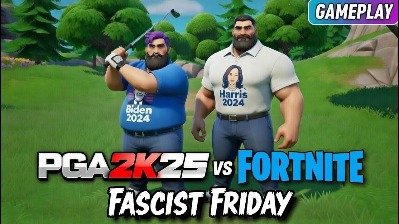 FASCIST FRIDAY FORE! VS FORTNITE (Portrait)
