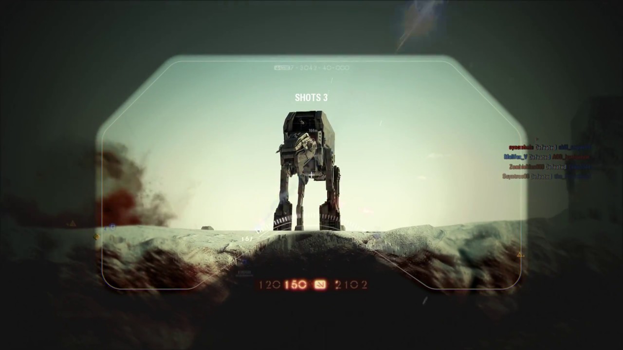 Destroying BOTH AT-M6's on Crait - Star Wars Battlefront 2