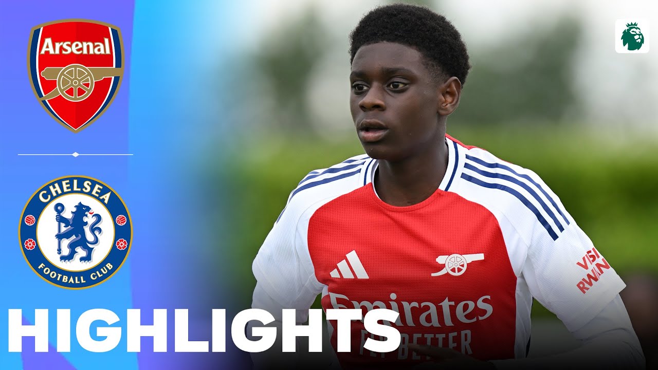 Arsenal vs Chelsea | Highlights | U18 Premier League 24-08-2024