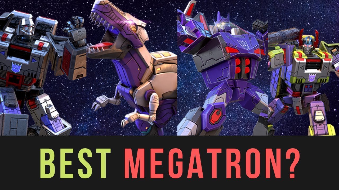 Who Is The Best Megatron? Transformers Earth Wars