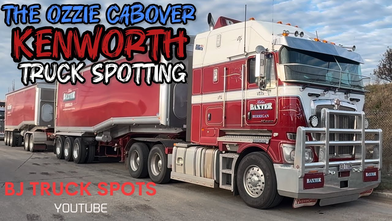 The Ozzie Cabover Kenworth Truck Spotting #kenworth