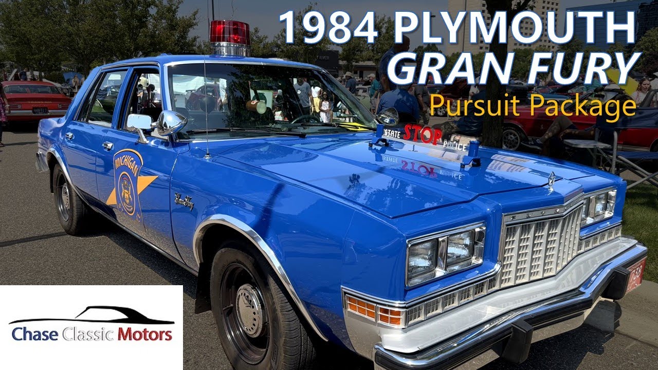 1984 Plymouth Gran Fury - Michigan State Police by Chase Classic Motors