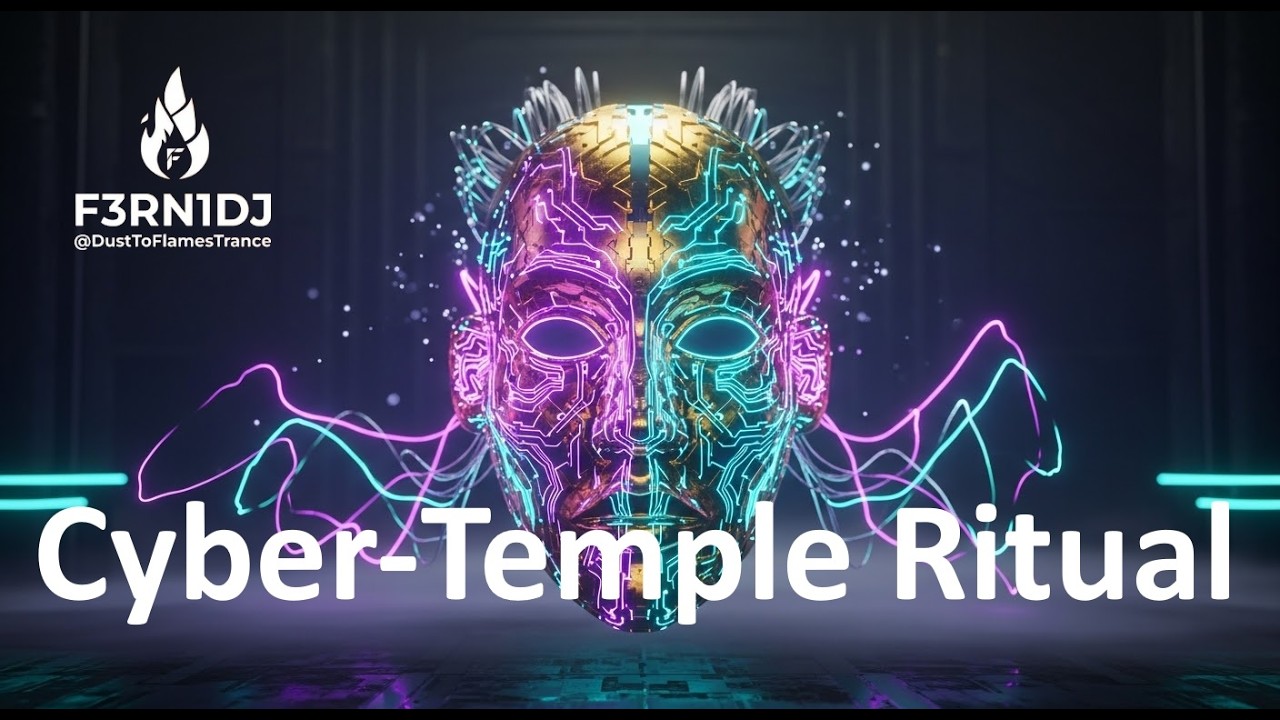 Cyber-Temple Ritual ✨ Cinematic Tech House 2026 | @DustToFlamesDJ