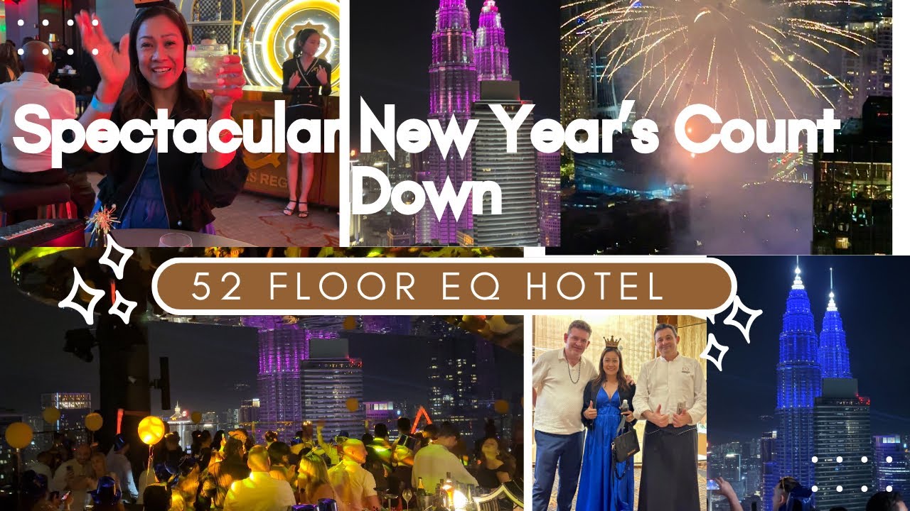 Discover the perfect New Year's party Spot to welcome the New Year! Only here at EQ Hotel KL