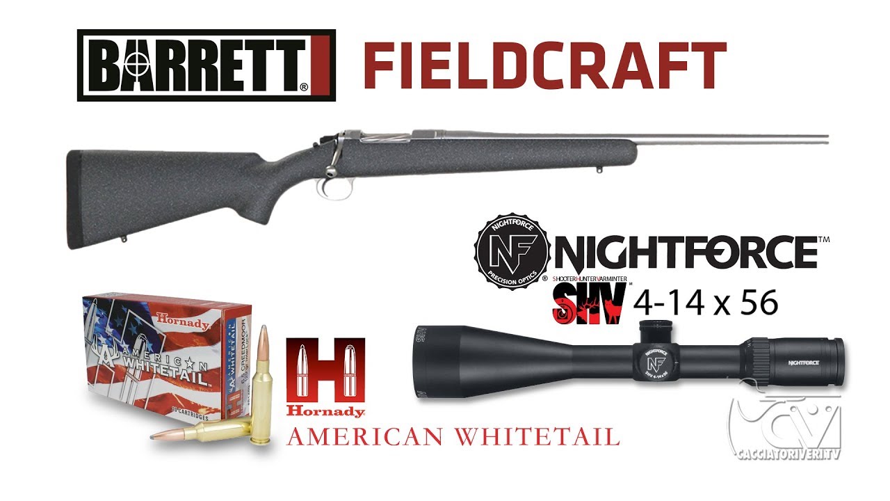 Barrett Fieldcraft - Nightforce 4-14x56mm