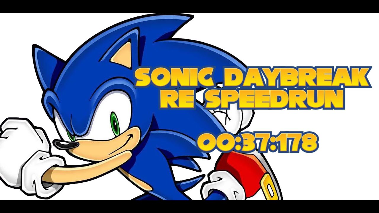 Sonic DayBreak - Tutorial Re Speedrun 00:37:178 #sonic #sonicthehedgehog   #sage2025