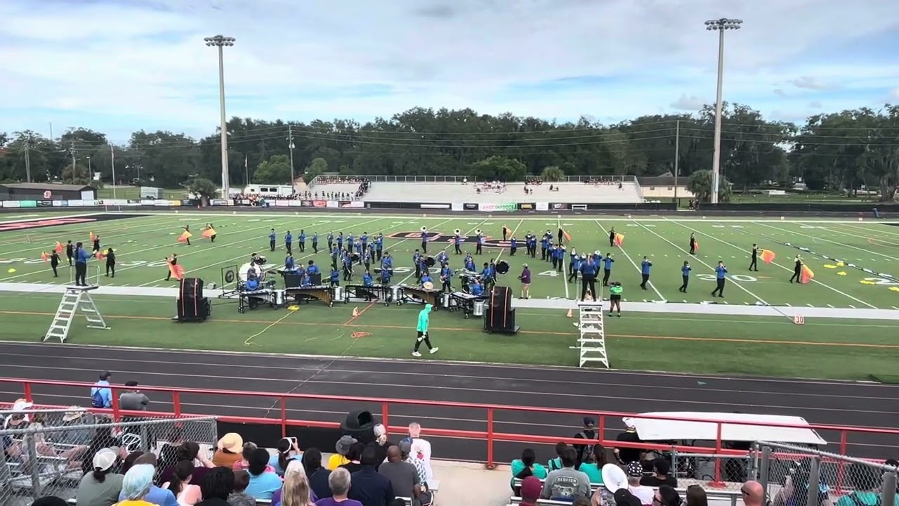 South Lake High School Screaming Eagle Regiment at FFCC Outdoor Oviedo High School 2024