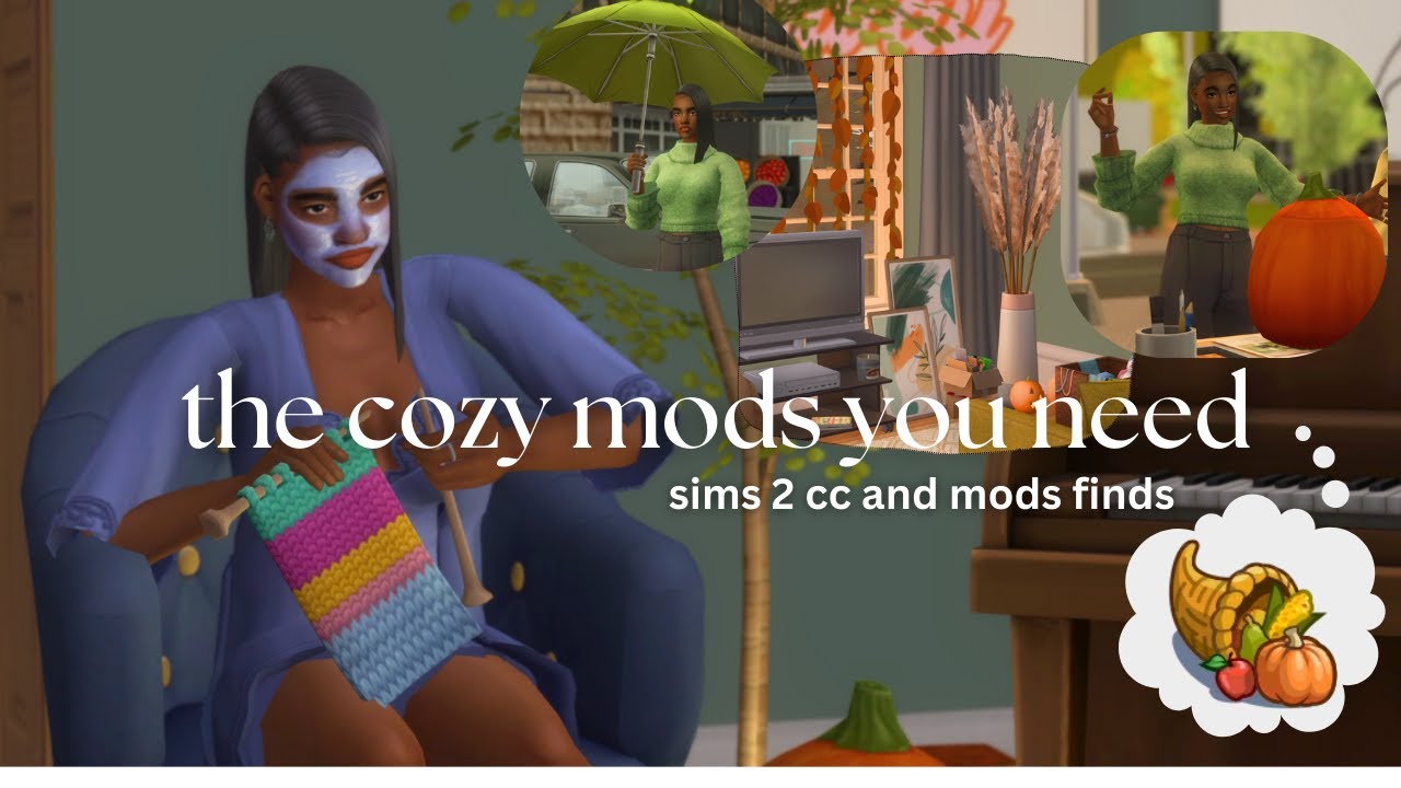 must have *cozy* & *spooky* fall gameplay mods | #sims2 | Sims 2 CC Finds