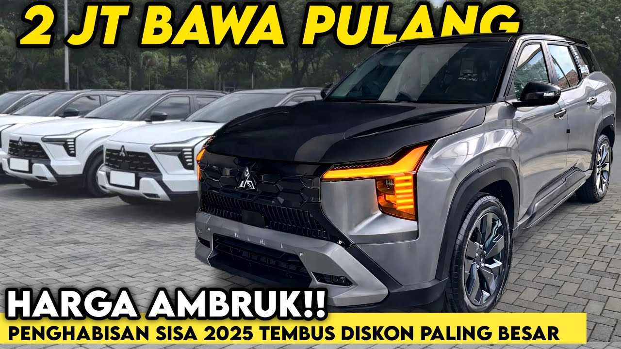NYESAL BELI 1000cc‼️ SUV Baru Mitsubishi DISKON BESAR GILA-GILAAN 🔥 Pembeli Lama Auto NYESAL