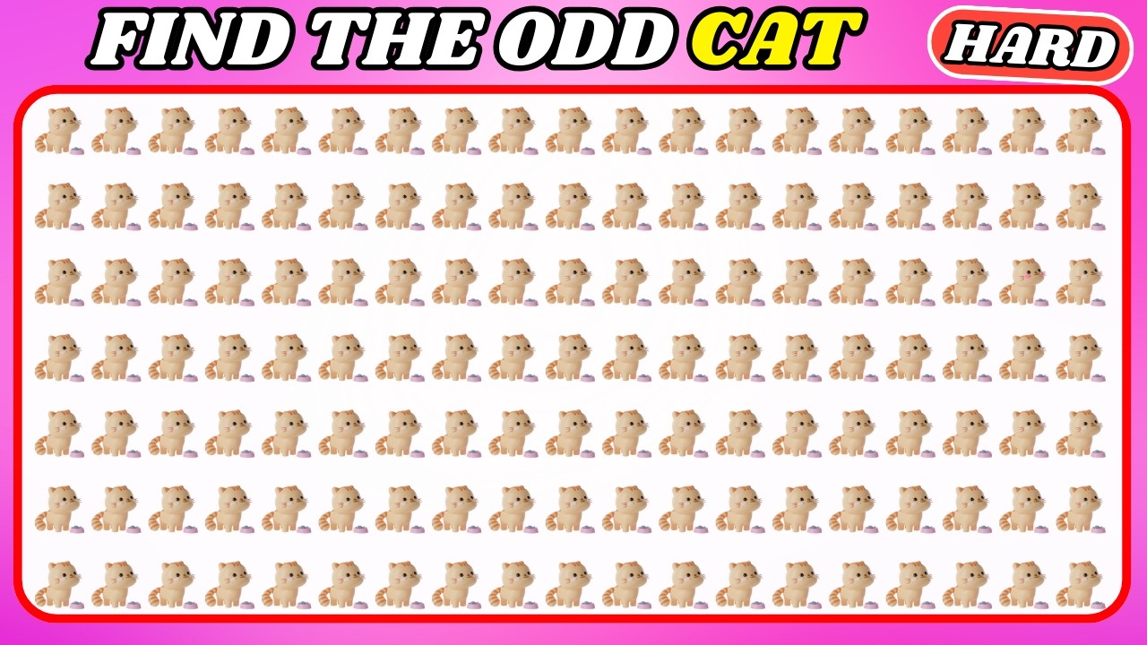 🐷ANIMAL EDITION: SPOT THE ODD ONE OUT - HARD EDITION🐱- Can You Beat This Quiz? | EMOJI QUIZ