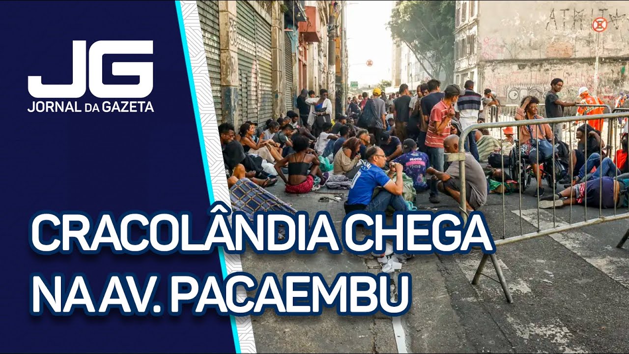 Cracolândia chega na Av. Pacaembu
