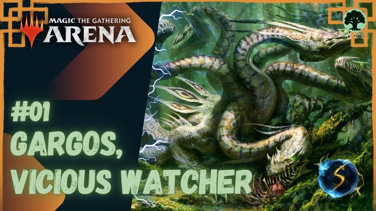 It's Showtime: Gargos, Vicious Watcher 🌲 #01 - MTG Arena - Historic Brawl