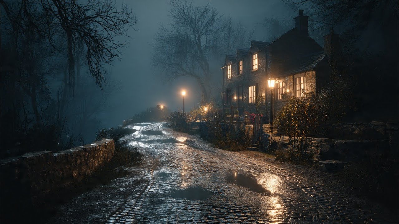 Asleep in Minutes with Night Rain SoundsDark Forest Rain at Night – Instantly Sleep