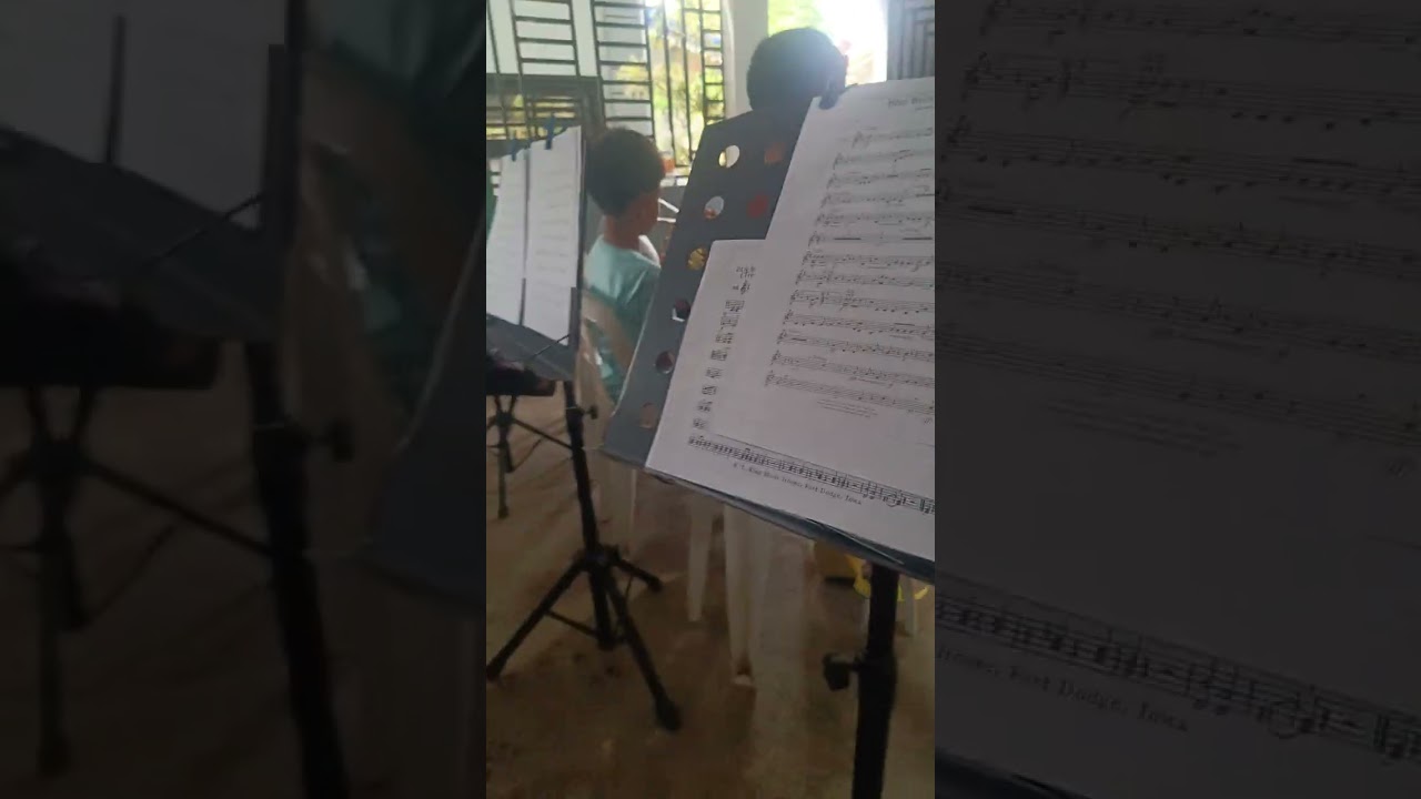 Blue bells of Scotland solo for horn.. soloist Czyrine Yael Tan. Sta BarBara Banda 4 Alfonso cavite