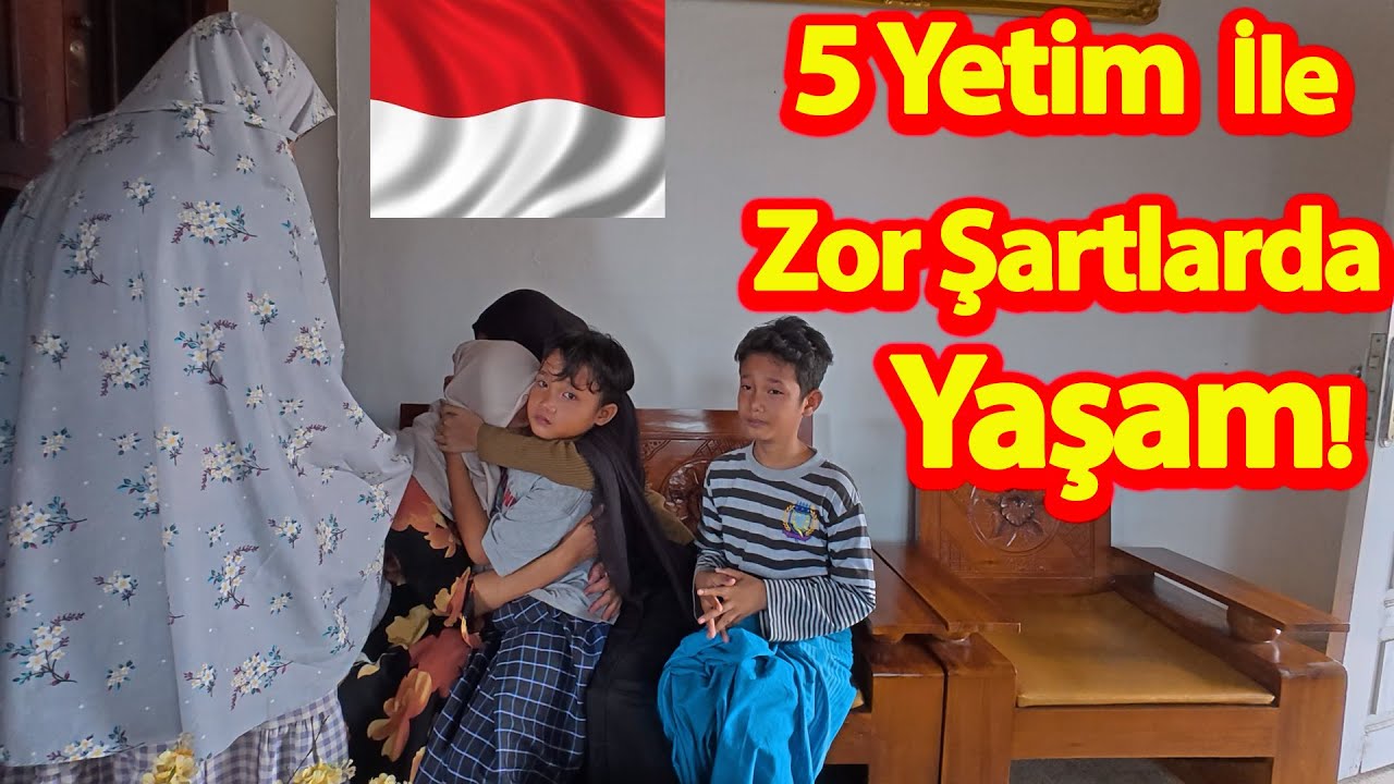 Onlar İçin Güneş Yeniden Doğdu!-5 Yetim İle Zor Şartlarda Yaşam! #endonezya