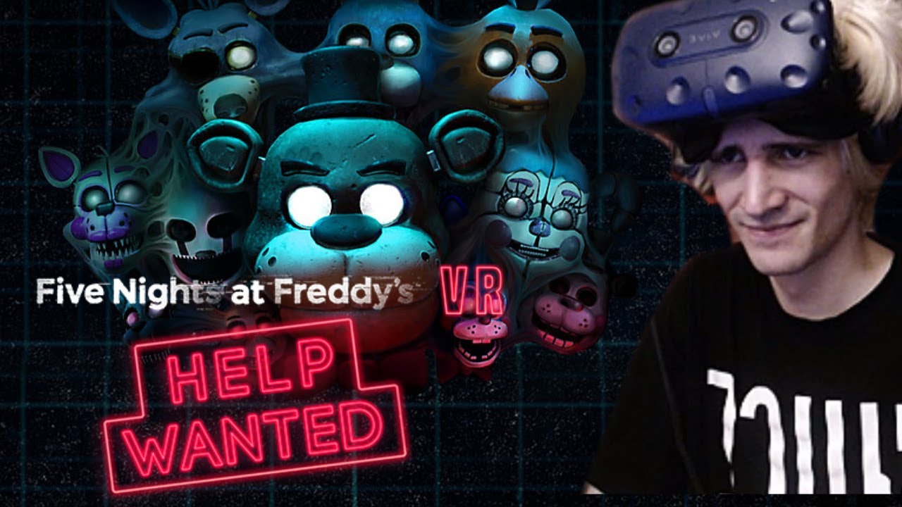 AFRAID OF THE DARK! - xQc Plays Five Nights at Freddy's: Help Wanted | FNAF VR | xQcOW