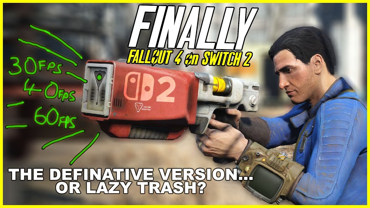 Fallout 4 на Switch 2 — ЛУЧШАЯ ВЕРСИЯ ДЛЯ ПОКУПКИ... ИЛИ ДЛЯ ЛЕНИВОГО МУСОРА? (И СЕКРЕТНЫЙ режим ...
