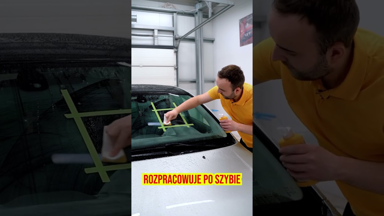 Jak usunąć smugi na szybach?