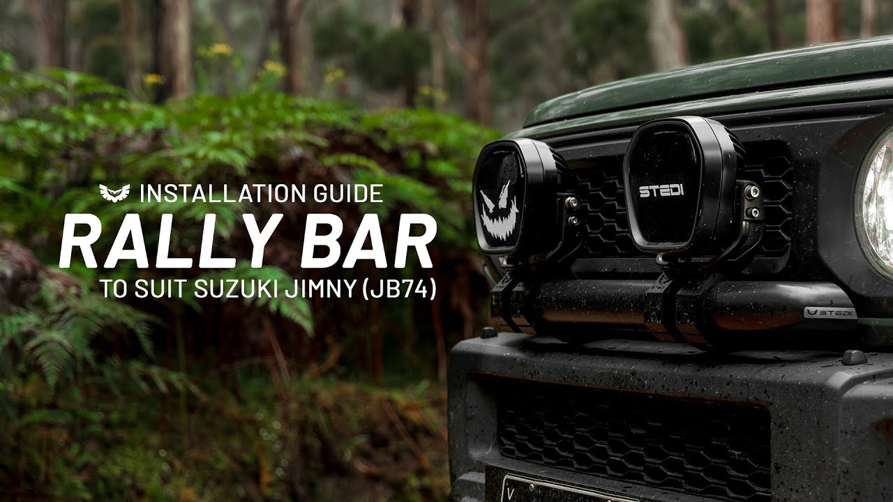 Руководство по установке | STEDI™ Rally Bar для Suzuki Jimny (JB74)
