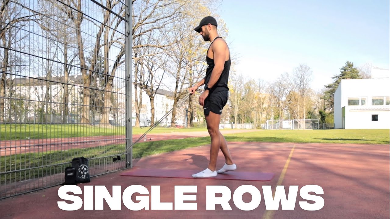 Single Rows – Rücken gezielt stärken mit Widerstandsband!