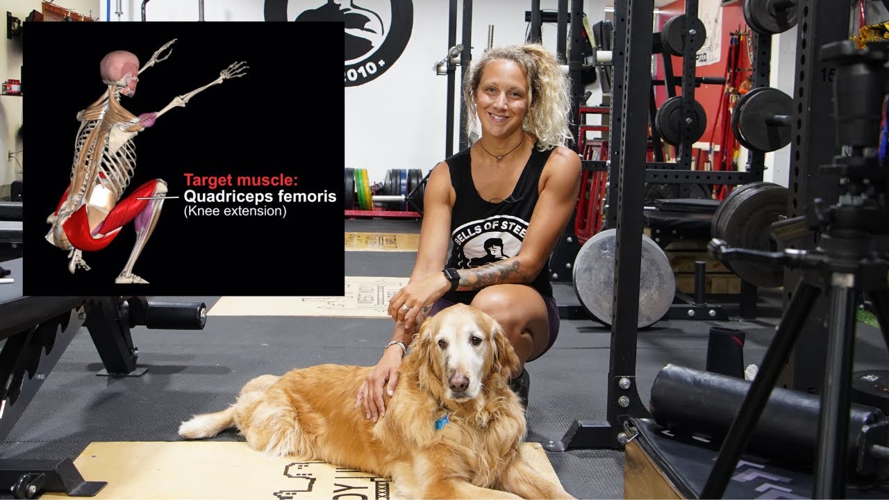 20 Min Quad Building Workout with Bells Of Steel USA's Kat | 5 Effective Exercises