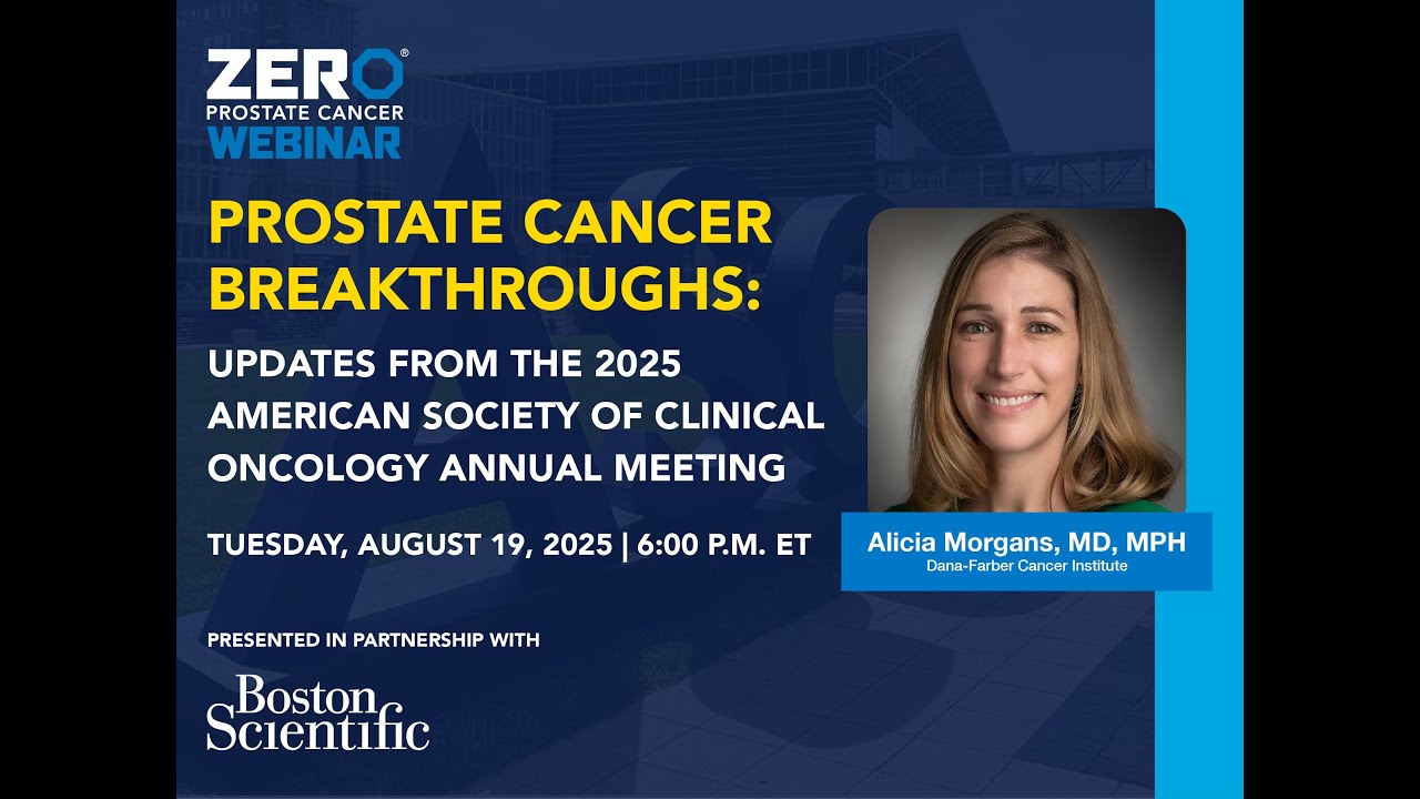 Prostate Cancer Breakthroughs: Updates from the 2025 ASCO Annual Meeting | ZERO Prostate Cancer