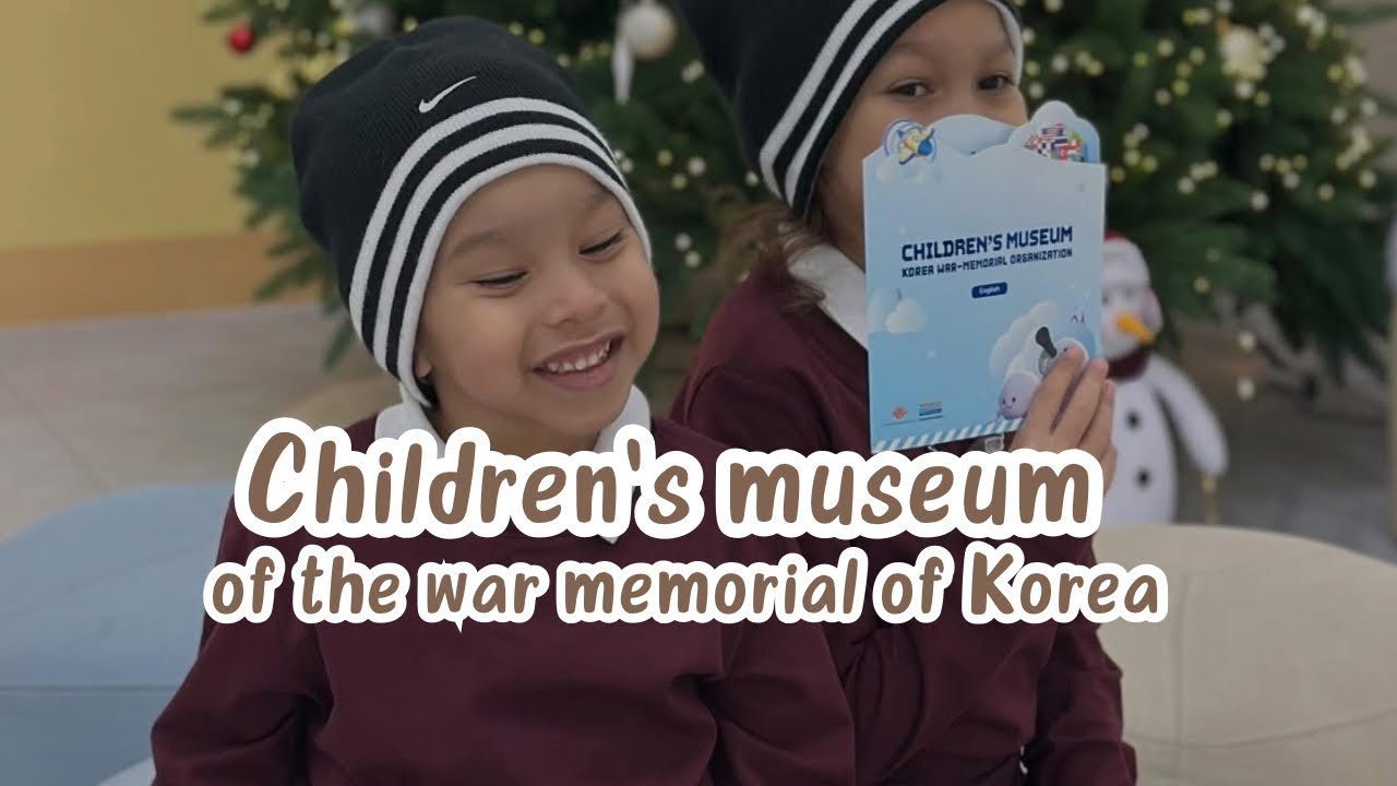 Children’s museum of the war memorial of Korea #koreadelsur #familyvlog 