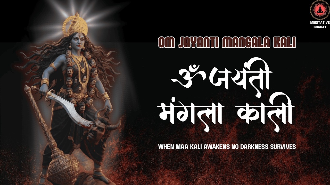 when Maa Kali AWAKENS, no DARKNESS Survives | Mantra to ELIMINATE NEGATIVE |Om Jayanti Mangala Kali