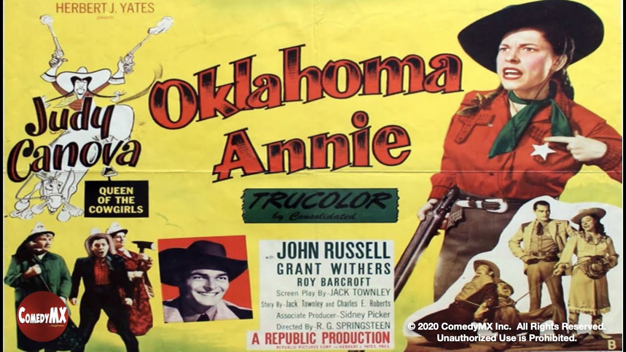 Oklahoma Annie (1952) | Full Movie | Judy Canova | John Russell | Grant Withers