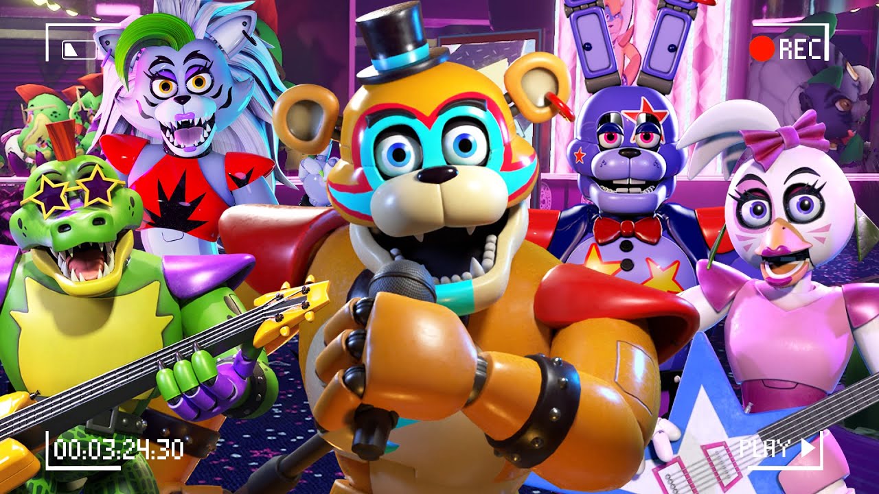 FNAF SECURITY BREACH | TOUT LE JEU AVEC LES VOIX FRANÇAISES !!! (VERSION LONGUE)
