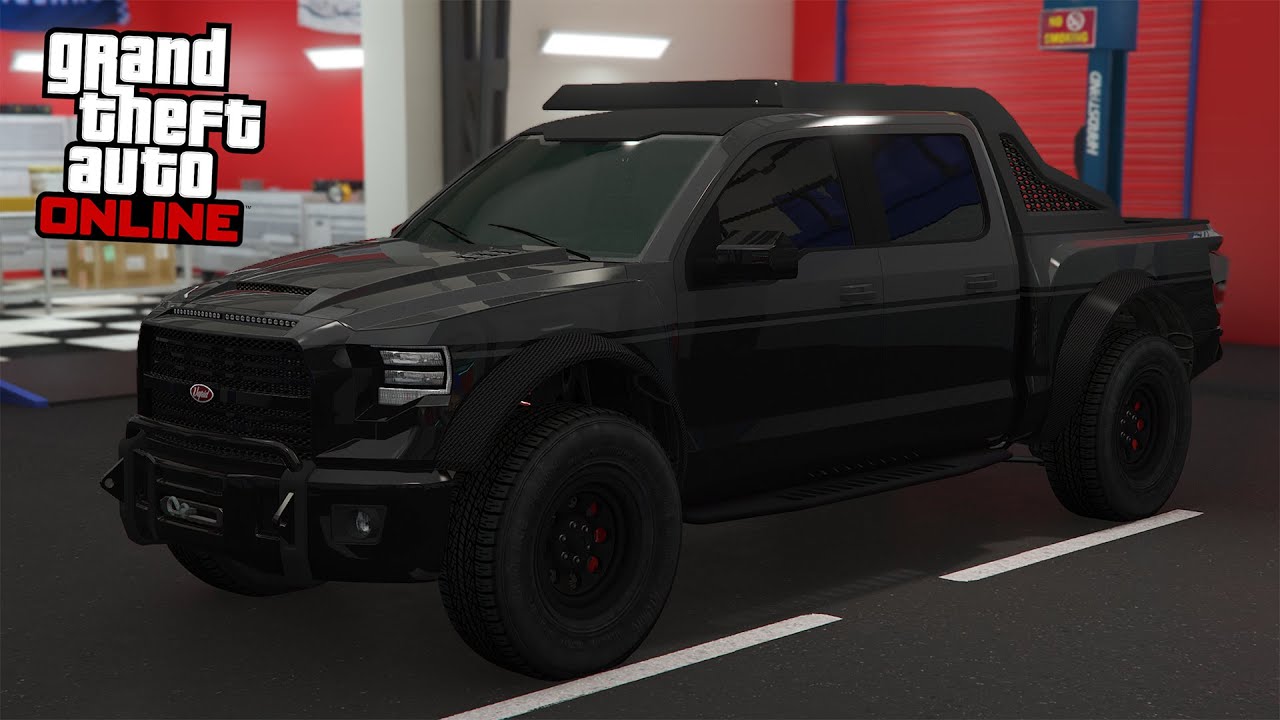 GTA 5 Online - Vapid Caracara 4x4 (Ford F-150) - DLC Vehicle Customization
