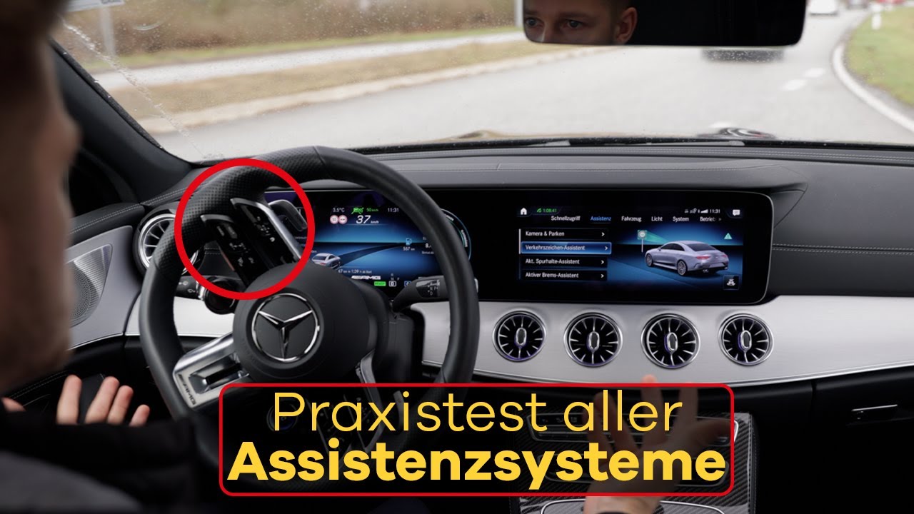 Mercedes Assistenzsysteme im Fahrtest: Distronic, Tempomat, Speedlimiter, Lenk- & Spurhalteassistent