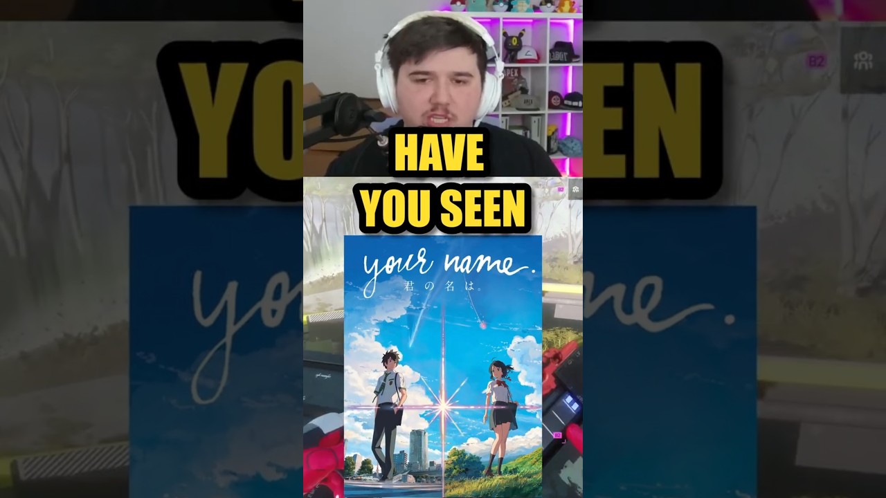 Вы видели своё имя?! #twitchclips #marathongameplay #yourname #animerecommendations #daddyditto