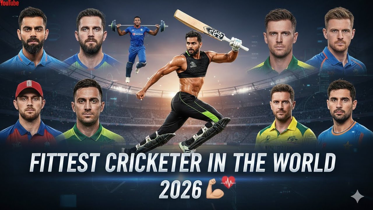 Whos the MOST RIPPED Cricketer? 2026 Fitness Ranked