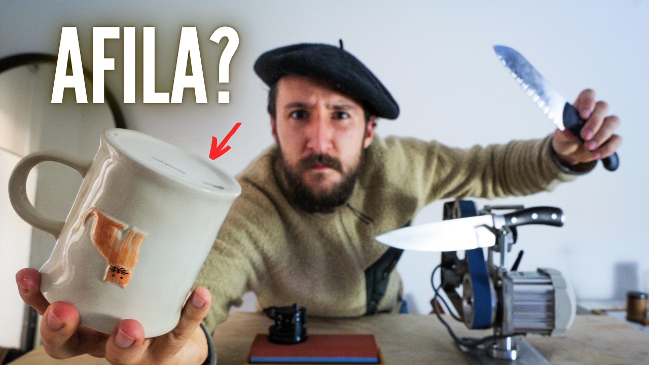 Probé todos los métodos para Afilar Cuchillos (y este es el mejor)