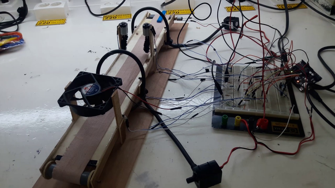 Prototipo de Autolavado Automático con Arduino