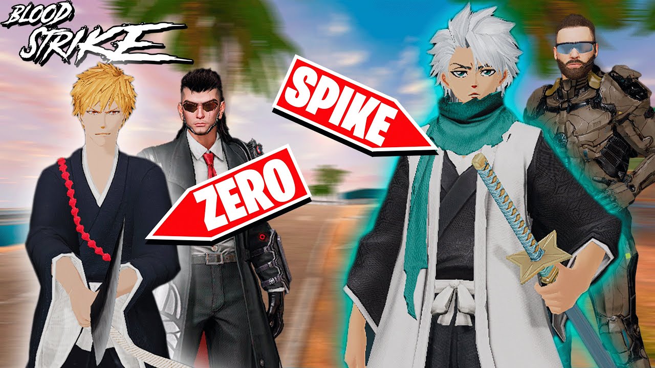BLOOD STRIKE me ENVIÓ las SKINS de BLEACH (Zero y Spike)