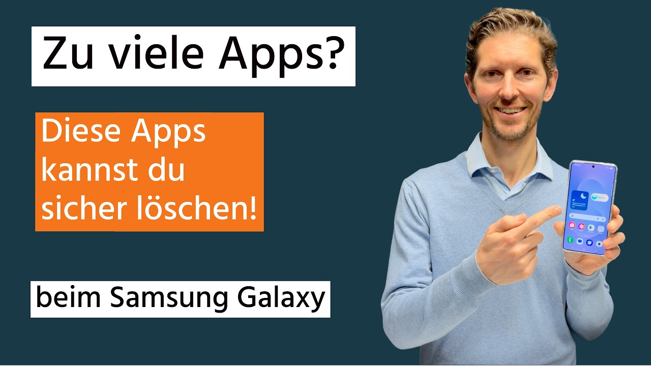 Neues Samsung? Diese Apps kannst du sicher löschen! (Ampelmethode)