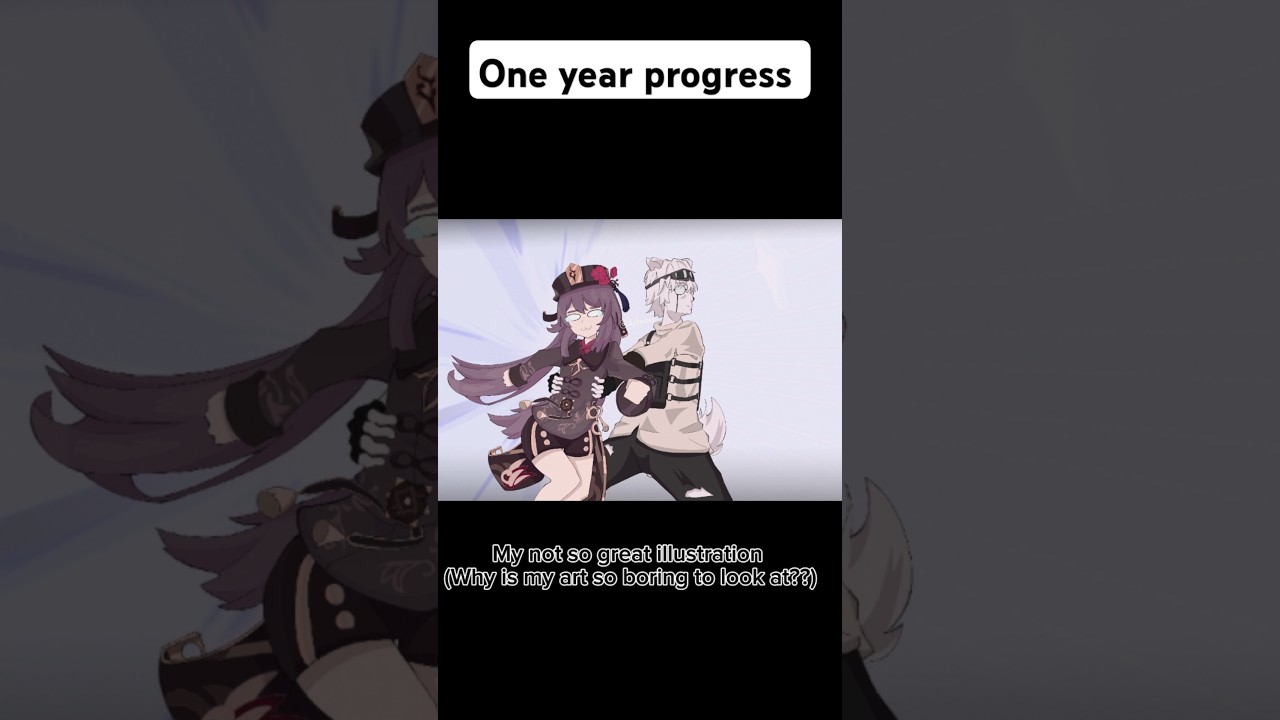 one year check-in #art #drawing #digitalart #anime #animation #progress