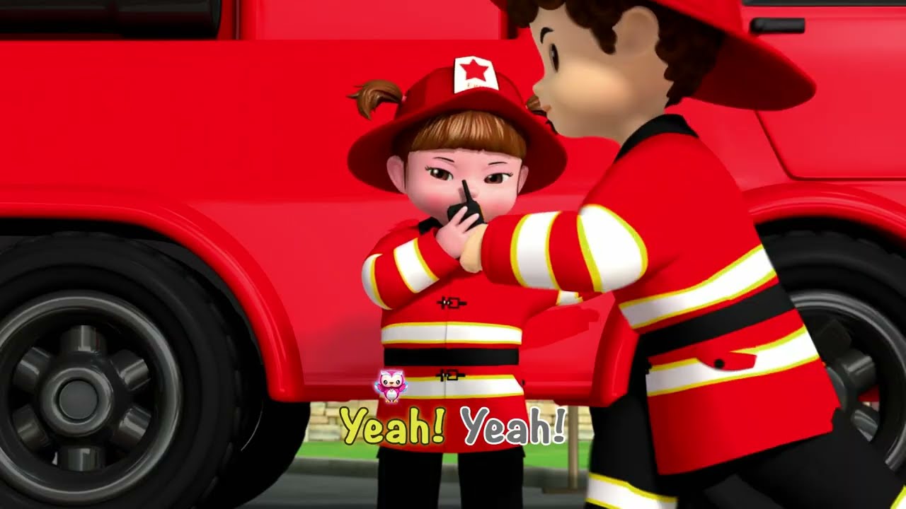 ¡Conociendo a los bomberos! | Kongsuni y sus Amigos | Kongsuni en españolDibujos animados para niños