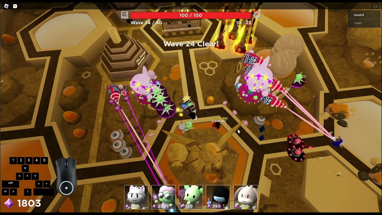Tower Heroes - Honeycomb Heist [Hard Mode Speedrun / Post Christmas 2023 Event]