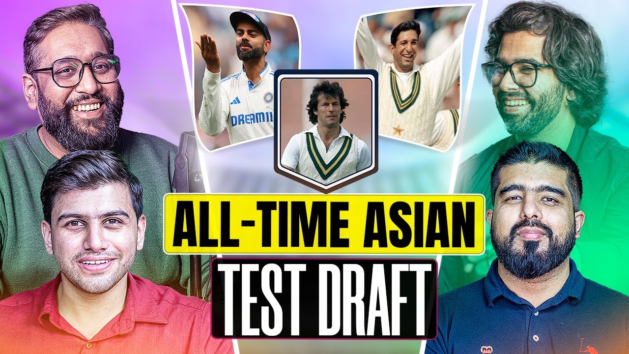 All-Time Asian Test Team Draft With a Twist! | ProSports Dream Teams