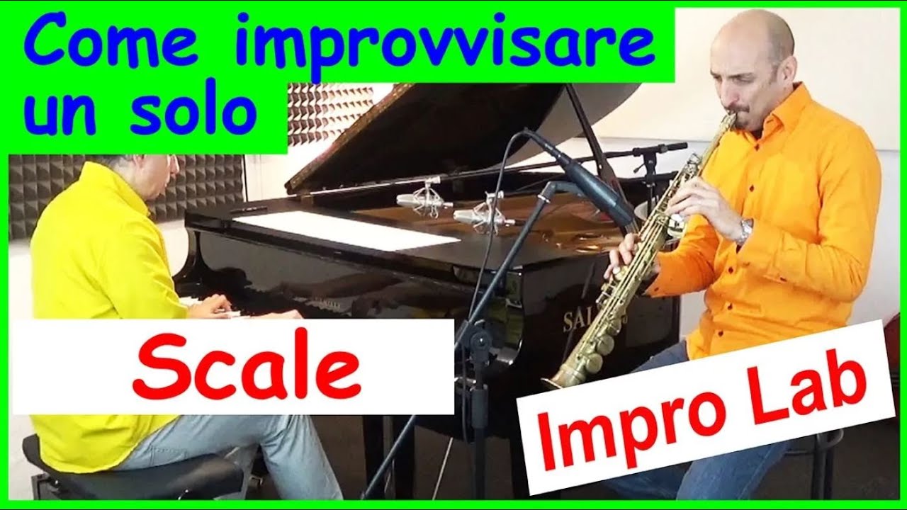 1° passo SCALE - Come improvvisare un solo in 5 Passi (Impro Lab)