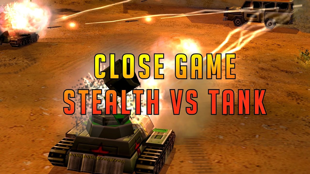 akagoisuber (Stealth) vs Goz Goz (Tank) - Insanely Close Game - Generals Zero Hour Online