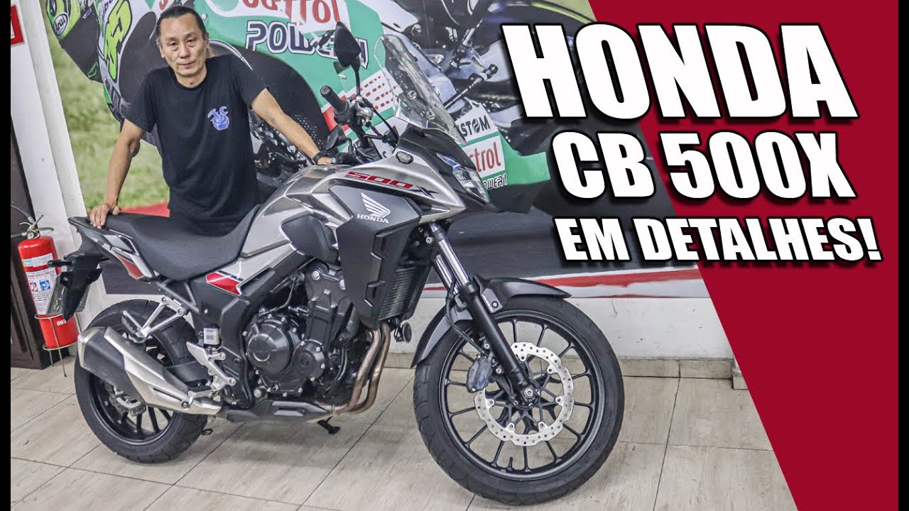 HONDA CB 500X 2021 EM DETALHES!