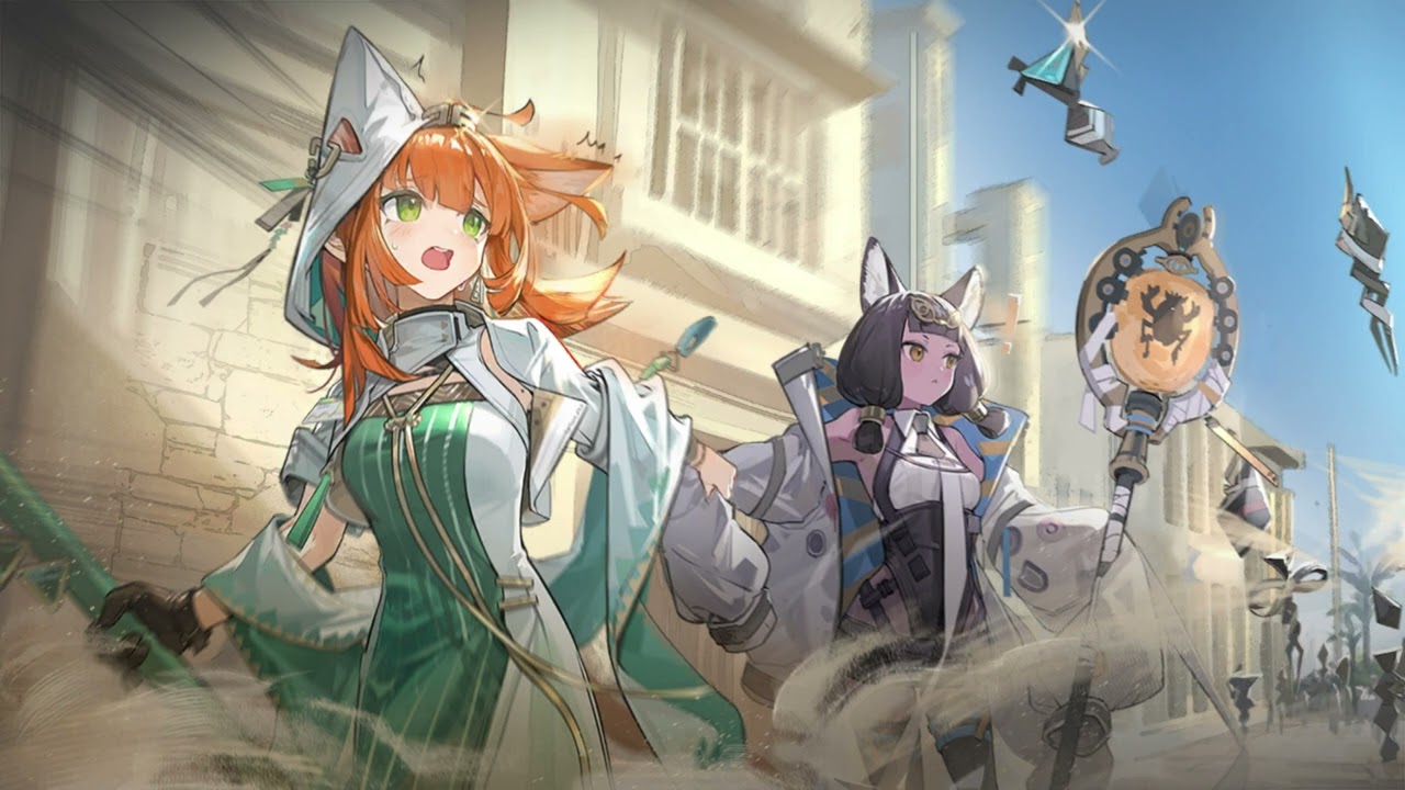 作業用BGM アークナイツ 太陽すらも追い越して INUDI HAREK HORAKHET Battle theme Extended