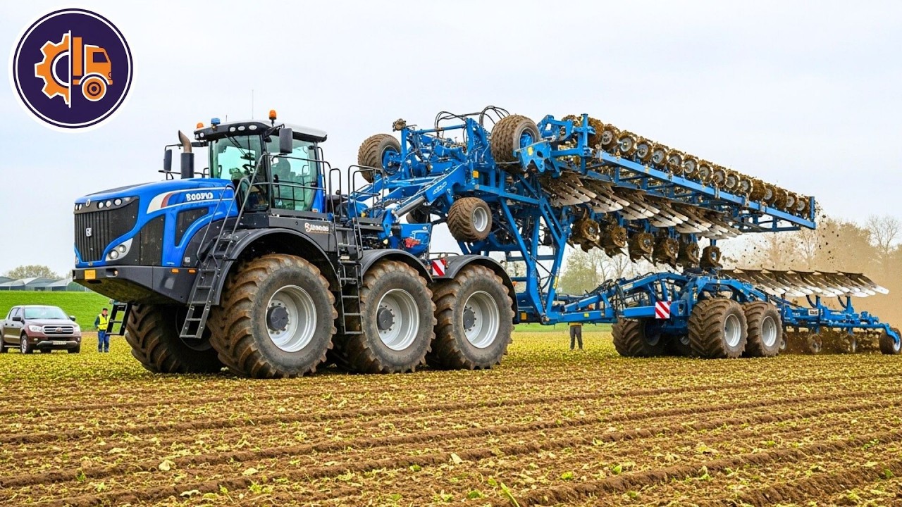 82 MEGA MÁQUINAS AGRÍCOLAS al LÍMITE | Cómo tractores brutales dominan el barro extremo